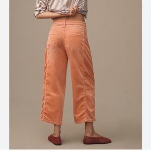 Pilcro The Kenna Heritage Courderoy Coral Barrel Pants